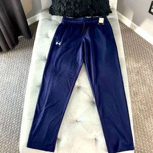 Men’s Under Armour Twister Pant NWT Navy Blue Casual Size M